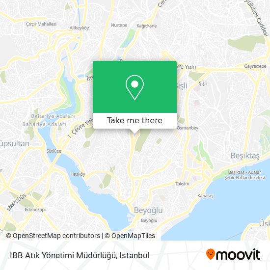 IBB Atık Yönetimi Müdürlüğü map