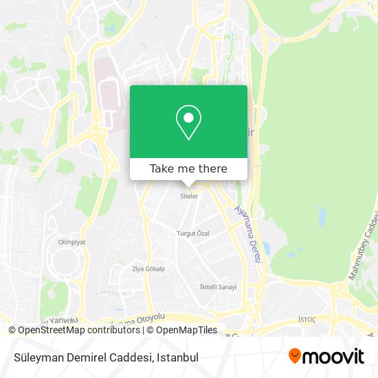Süleyman Demirel Caddesi map