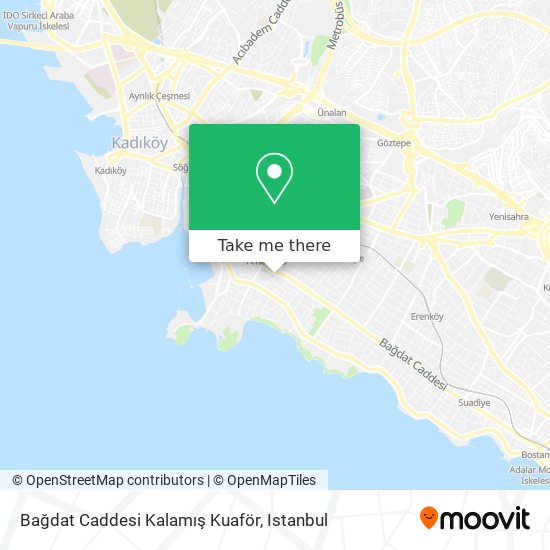 Bağdat Caddesi Kalamış Kuaför map