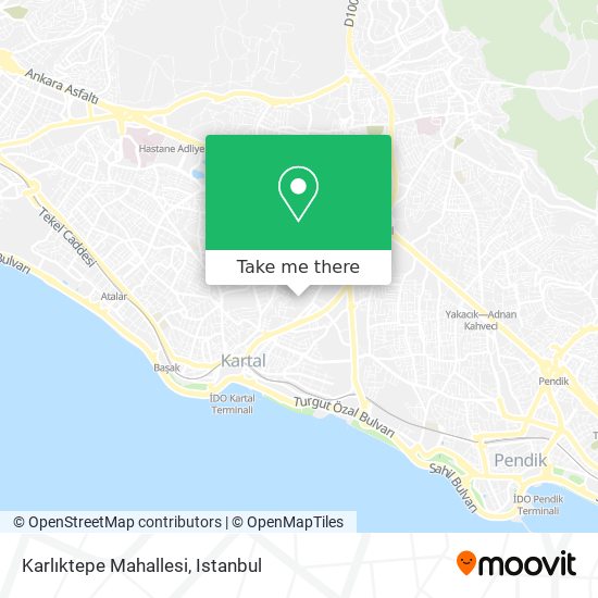 Karlıktepe Mahallesi map