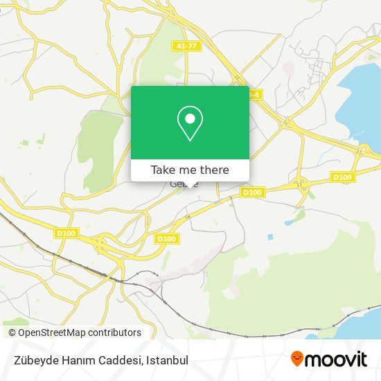 Zübeyde Hanım Caddesi map