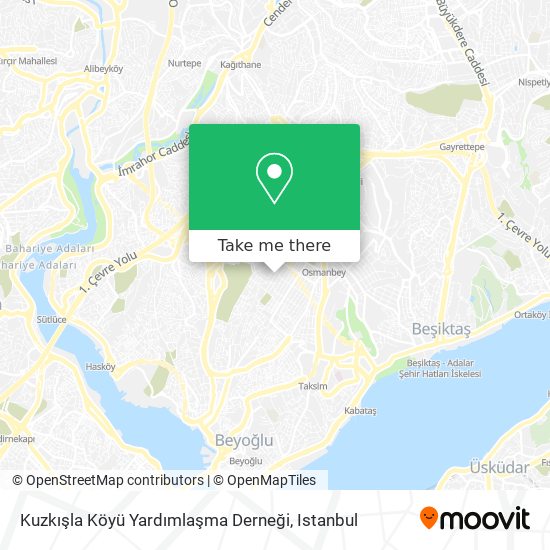 Kuzkışla Köyü Yardımlaşma Derneği map