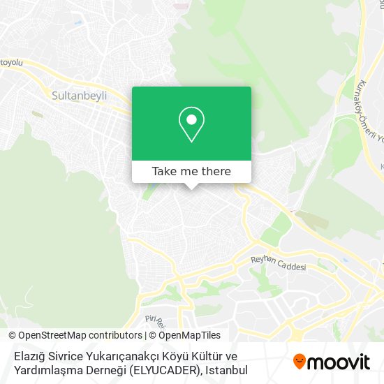 Elazığ Sivrice Yukarıçanakçı Köyü Kültür ve Yardımlaşma Derneği (ELYUCADER) map