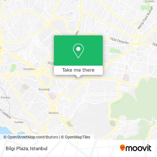 Bilgi Plaza map