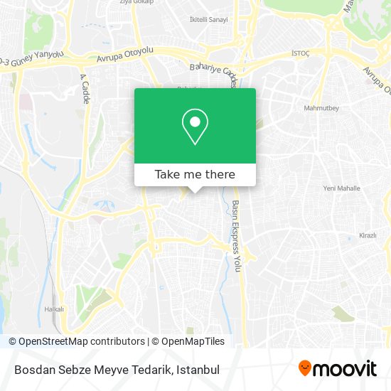 Bosdan Sebze Meyve Tedarik map