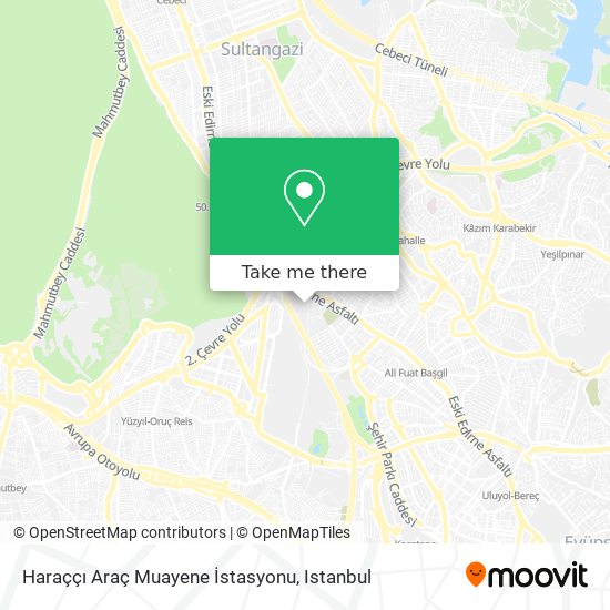 Haraççı Araç Muayene İstasyonu map