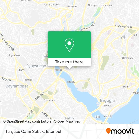 Turşucu Cami Sokak map