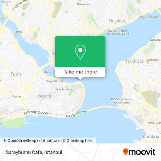 Sarayburnu Cafe map