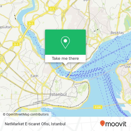 NetMarket E-ticaret Ofisi map