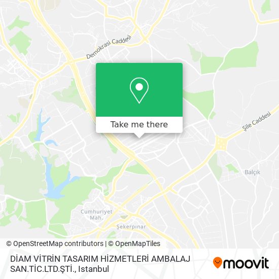 DİAM VİTRİN TASARIM HİZMETLERİ AMBALAJ SAN.TİC.LTD.ŞTİ. map