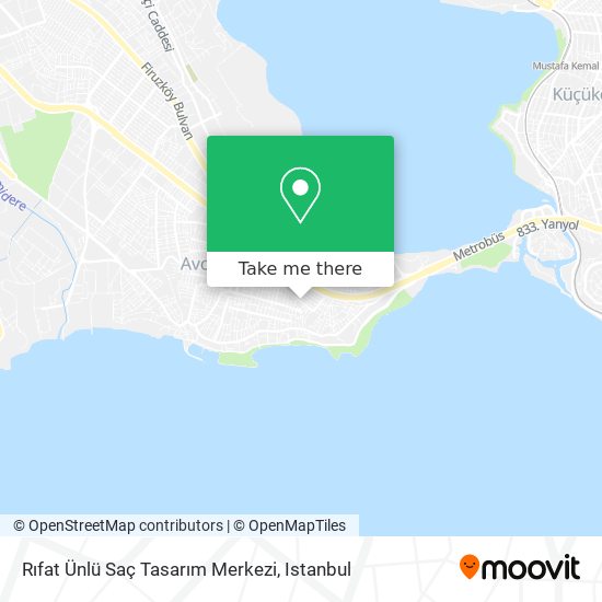 Rıfat Ünlü Saç Tasarım Merkezi map