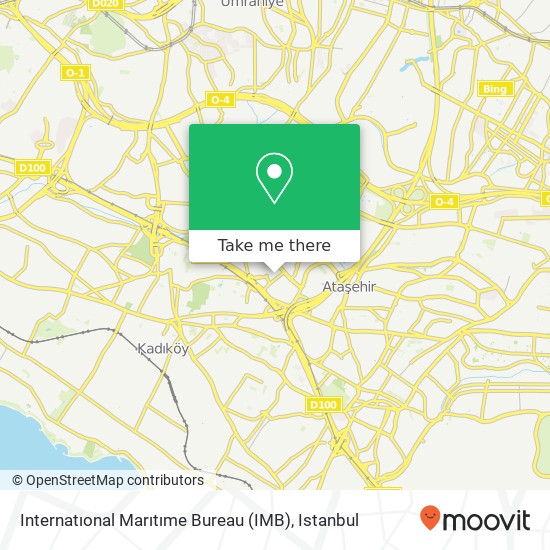 Internatıonal Marıtıme Bureau (IMB) map