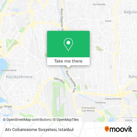 Atv Cobancesme Sosyetesi map