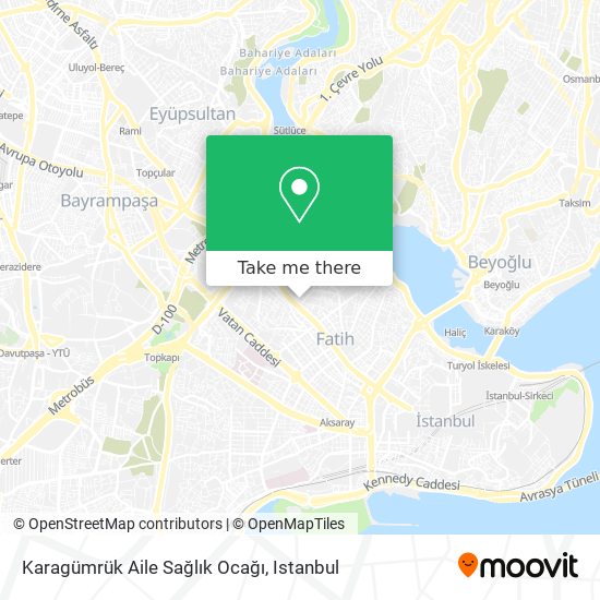 Karagümrük Aile Sağlık Ocağı map