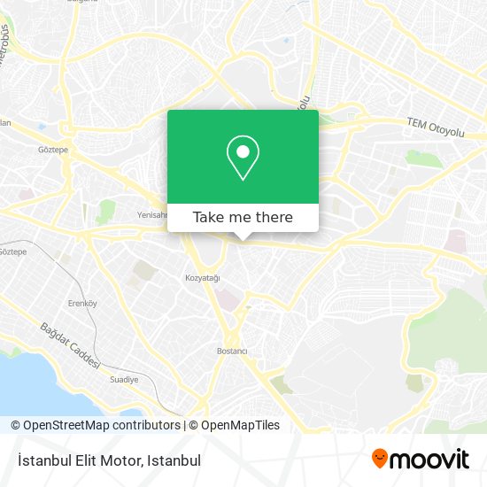 İstanbul Elit Motor map