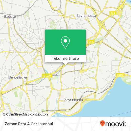 Zaman Rent A Car map