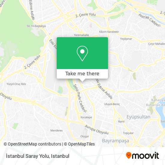 İstanbul Saray Yolu map