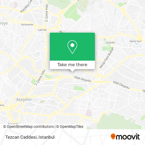 Tezcan Caddesi map