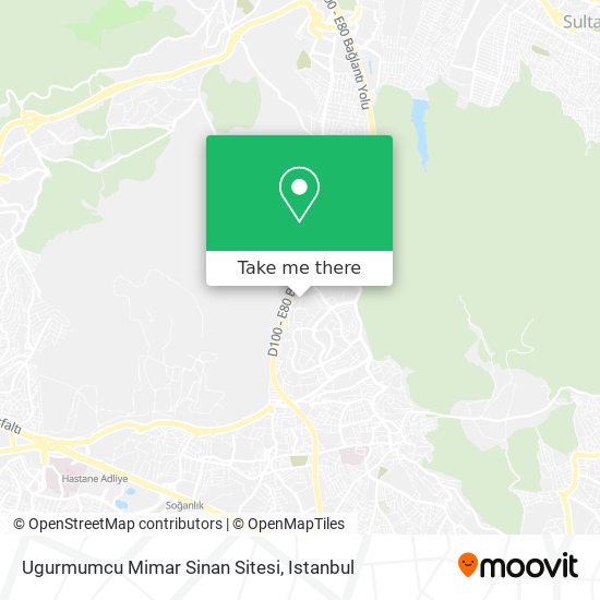 Ugurmumcu Mimar Sinan Sitesi map