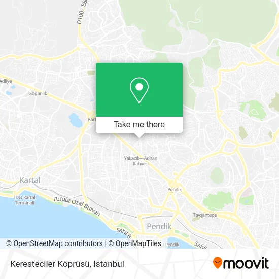 Keresteciler Köprüsü map