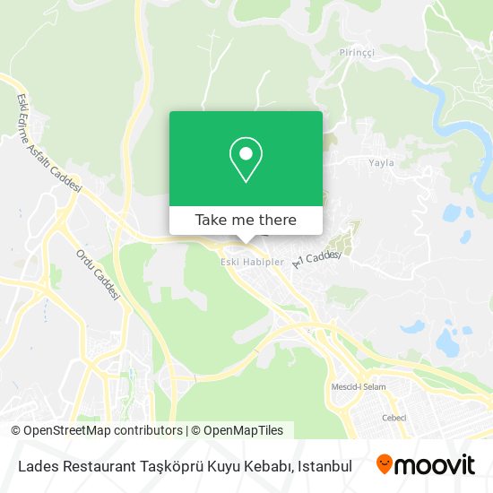 Lades Restaurant Taşköprü Kuyu Kebabı map