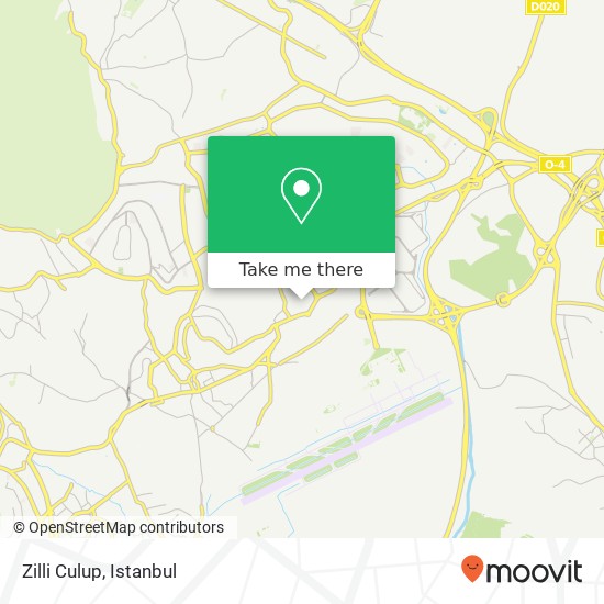 Zilli Culup map