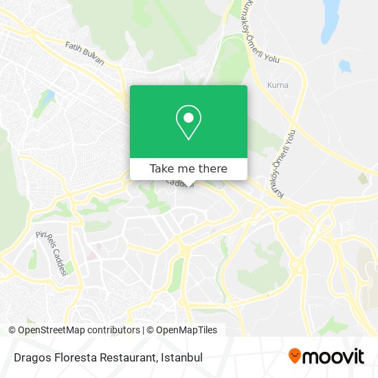 Dragos Floresta Restaurant map