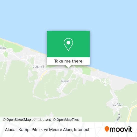 Alacalı Kamp, Piknik ve Mesire Alanı map