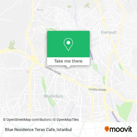 Blue Residence Teras  Cafe map