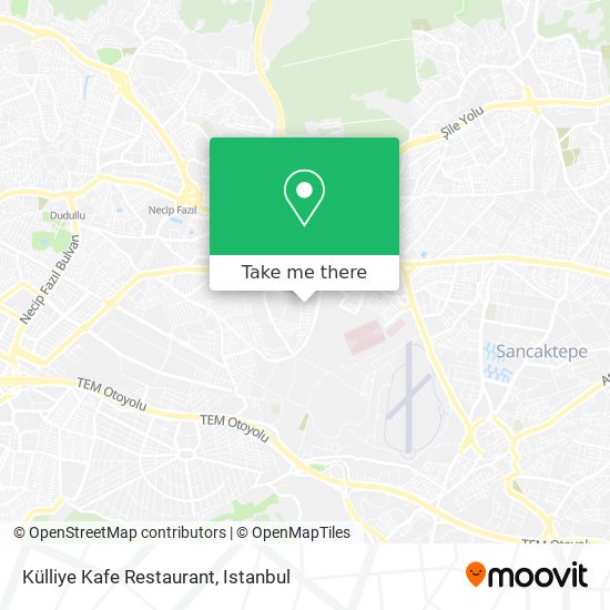 Külliye Kafe Restaurant map