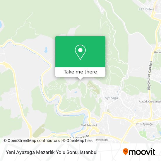 Yeni Ayazağa Mezarlık Yolu Sonu map