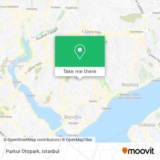 Parkur Otopark map