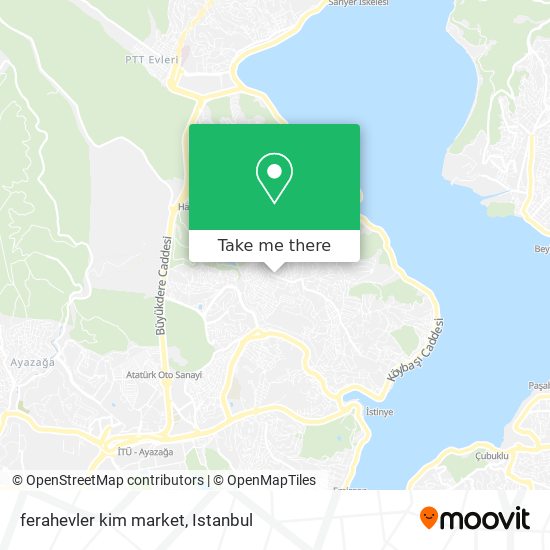 ferahevler kim market map