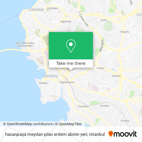 hasanpaşa meydan pilav erdem abinin yeri map