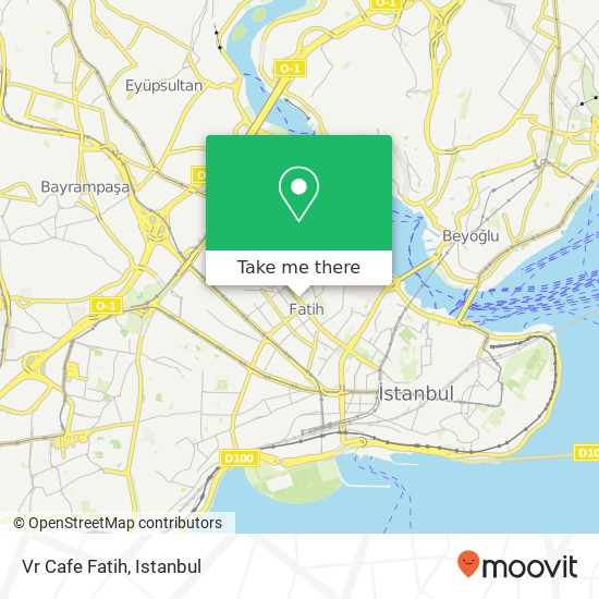 Vr Cafe Fatih map