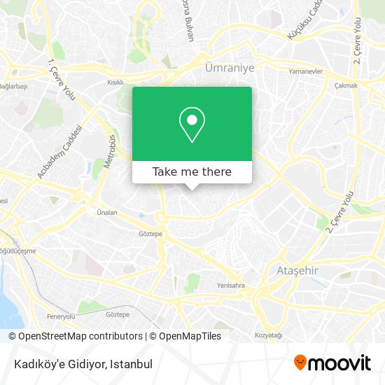 Kadıköy'e Gidiyor map