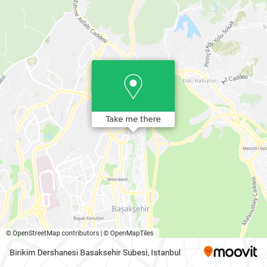 Birikim Dershanesi Basaksehir Subesi map