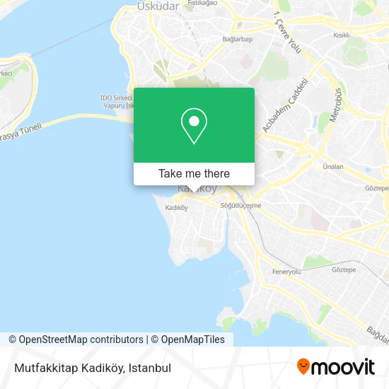 Mutfakkitap Kadiköy map
