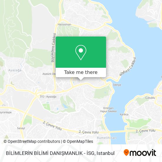 BİLİMLERİN BİLİMİ DANIŞMANLIK - İSG map