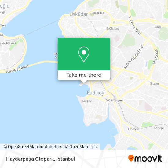 Haydarpaşa Otopark map