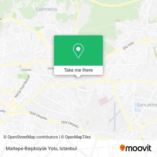 Maltepe-Başıbüyük Yolu map