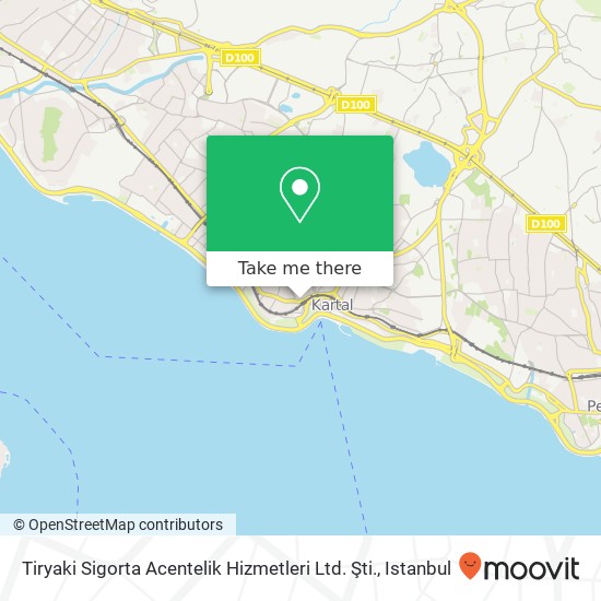 Tiryaki Sigorta Acentelik Hizmetleri Ltd. Şti. map