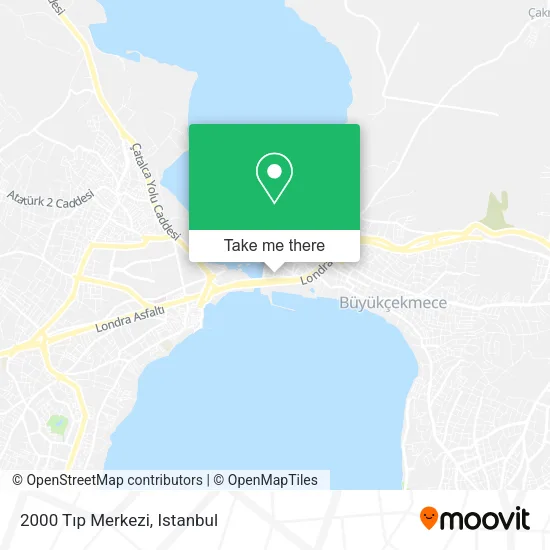 2000 Tıp Merkezi map