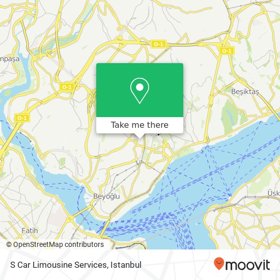 S Car Limousine Services map