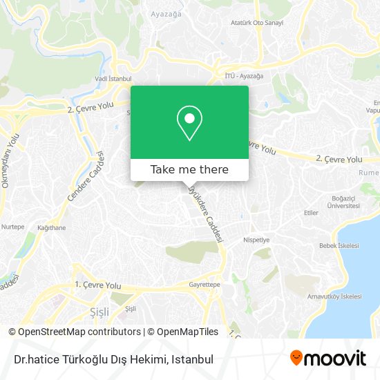 Dr.hatice Türkoğlu Dış Hekimi map