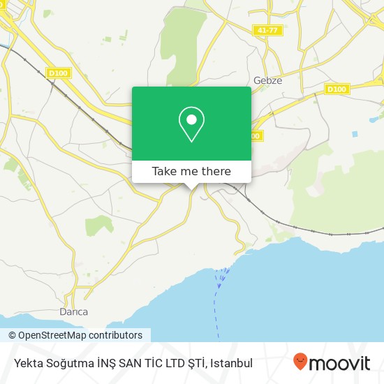 Yekta Soğutma İNŞ SAN TİC LTD ŞTİ map