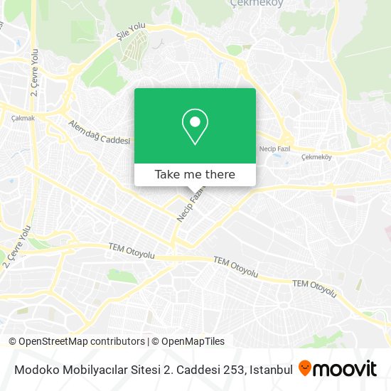 Modoko Mobilyacılar Sitesi 2. Caddesi 253 map