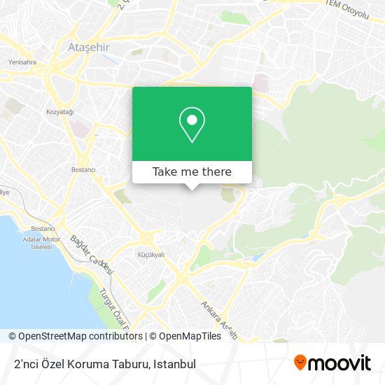 2'nci Özel Koruma Taburu map