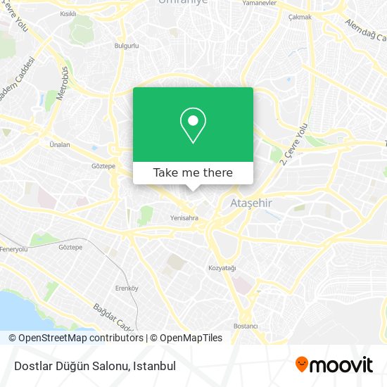 Dostlar Düğün Salonu map