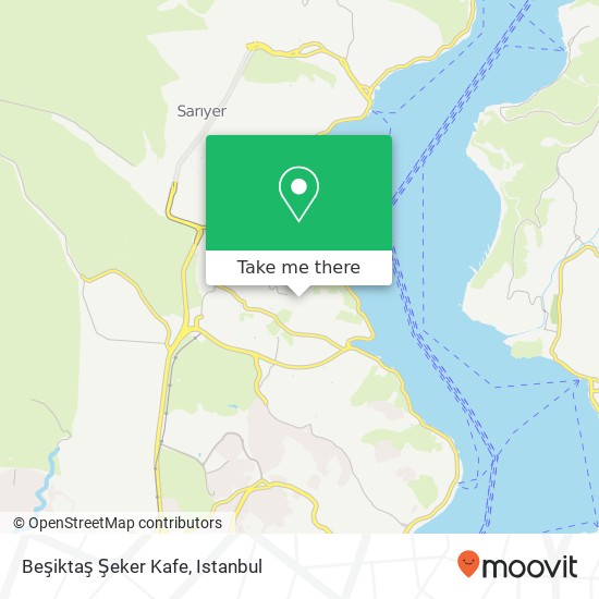 Beşiktaş Şeker Kafe map